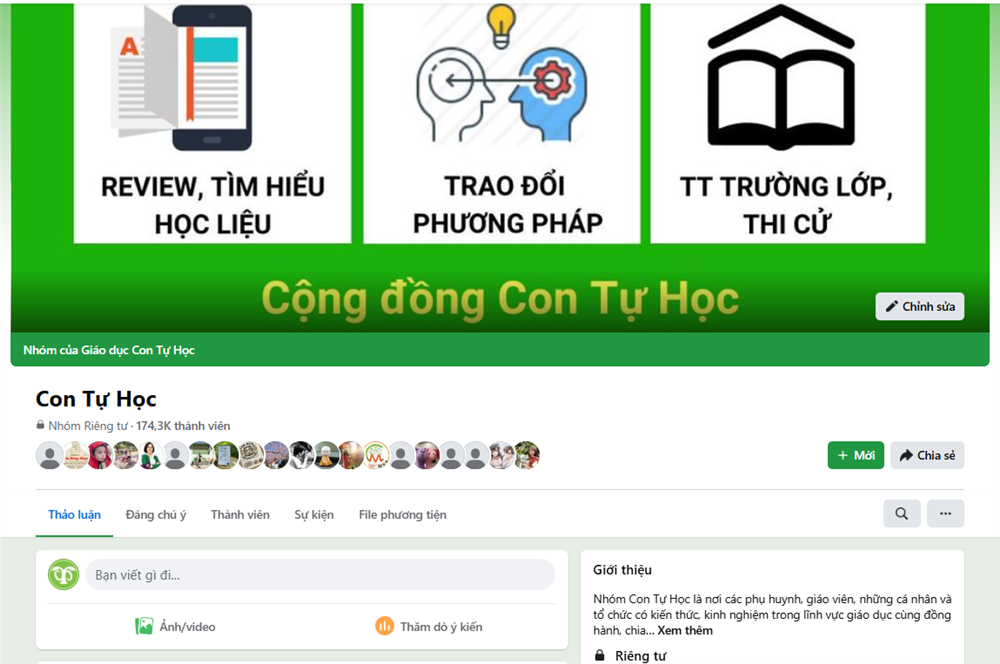 Group Con Tự Học 